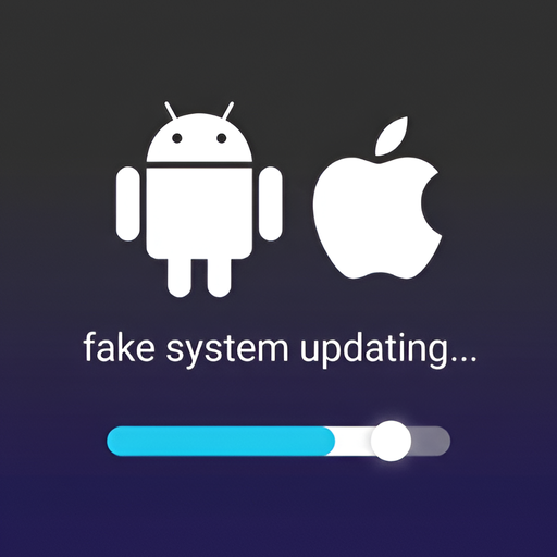 Fake Update Screen Prank